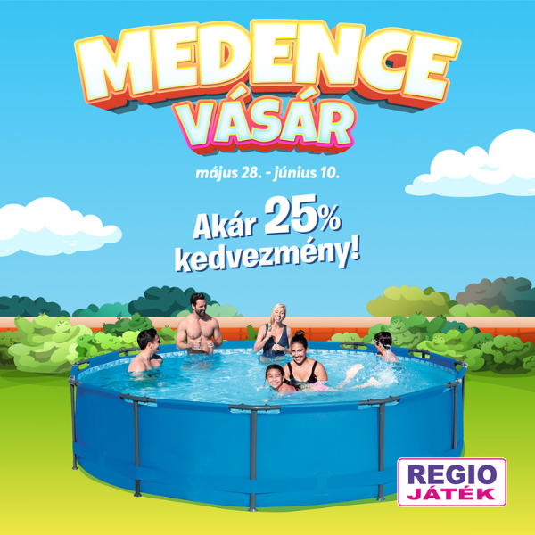 REGIO Játék: Medence vásár